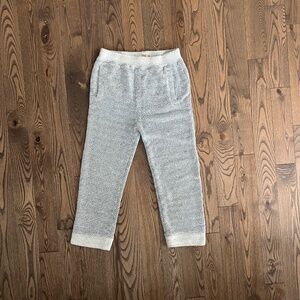 Youth Faherty Whitewater Woven Sweatpants Size 10 Blue & White